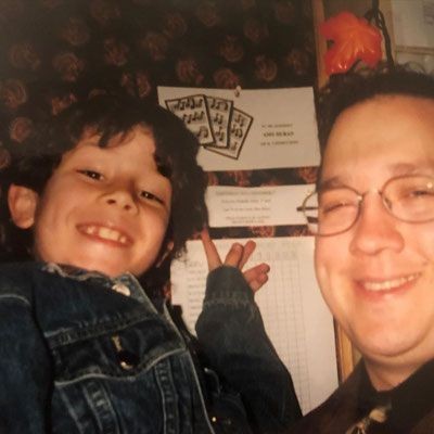 Look at the memories he's making with dad now