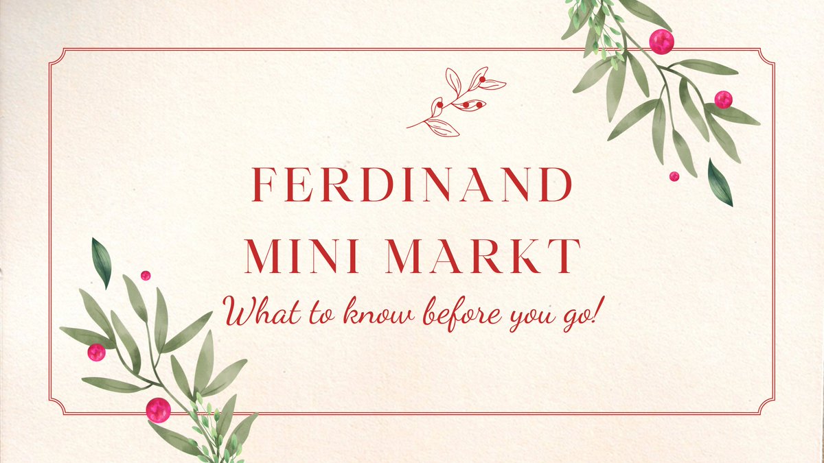 'Tis the season for the Ferdinand Mini Markt happening this Sat + Sun. Read our shopping guide here: bit.ly/FerdinandMiniM…