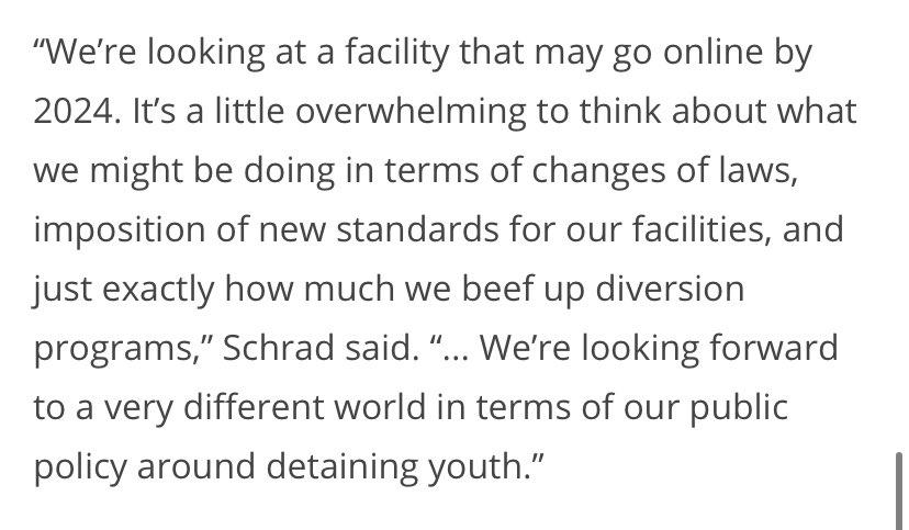The director of VA chiefs of police voiced this concern to PWC

How did none of our officials do the same?

There’s still time to backtrack. We especially need to now that a youth in the JDC has covid. FREE THEM ALL &amp; vote NO on the new JDC

@AnninPWC <a href="/KennyBoddye/">Kenny A. Boddye</a> <a href="/WoodbridgeBOCS/">Supervisor Jeannie LaCroix</a>