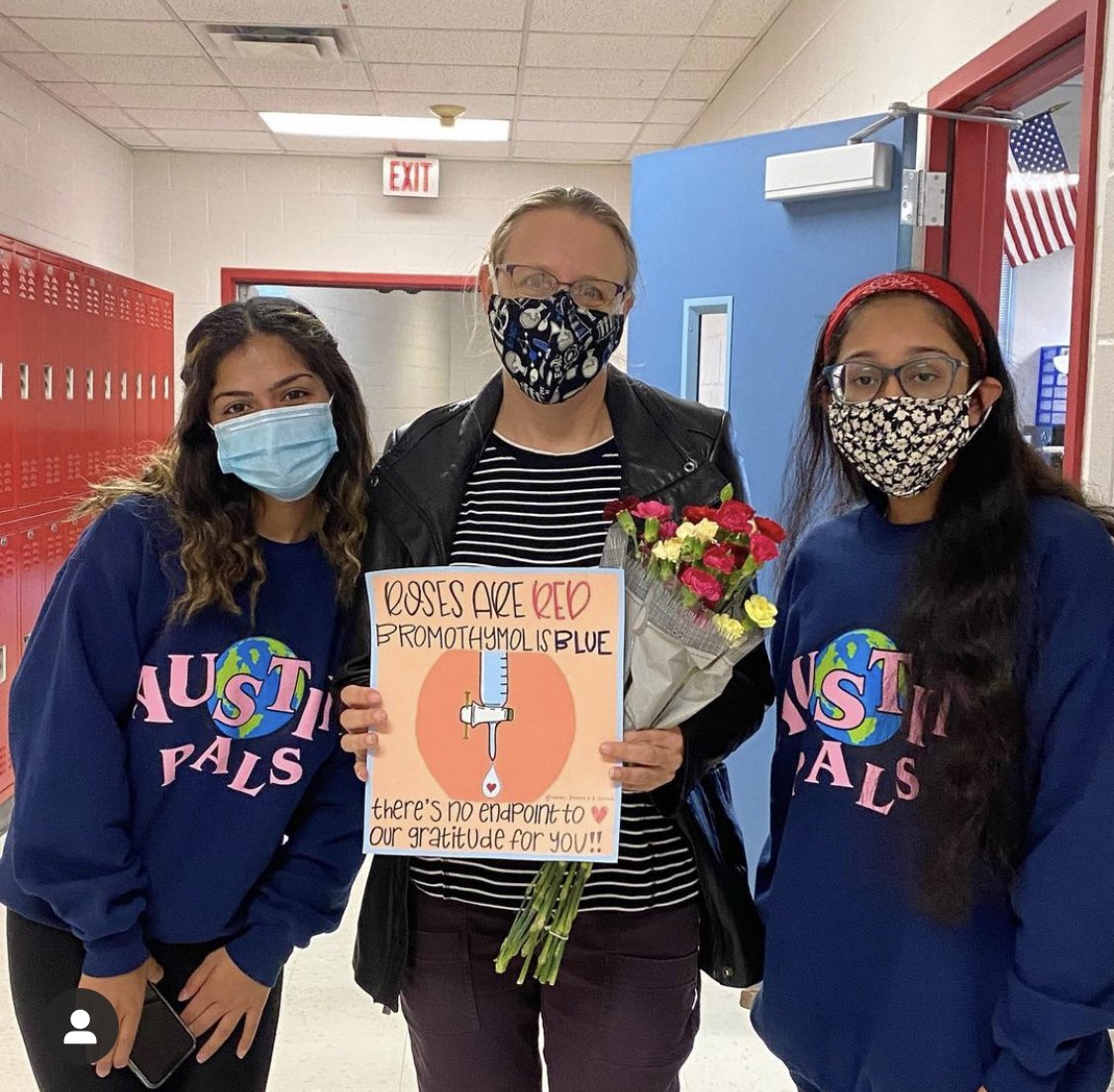 AHS PALs have been giving “big thank you”s to those who have impacted them in a positive way this year! We ❤️🖤 #impactthroughaction and are so thankful to all who have gone the extra mile for us!