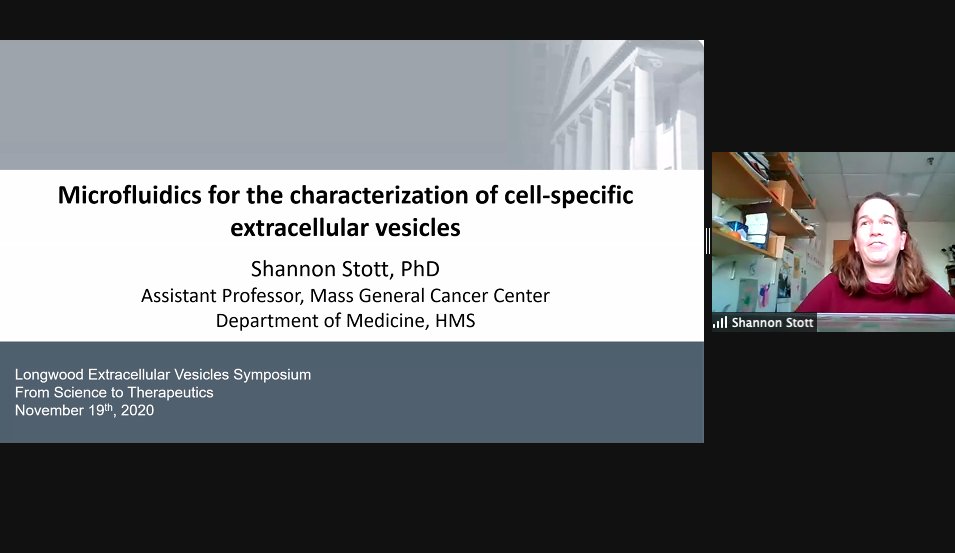 KennethWWitwer's tweet photo. It's a definite theme at #LEXS: cell-specific #ExtracellularVesicles. Great to hear from @svploeg now on her #microfluidic approaches! https://t.co/TZ2hGtv8HP