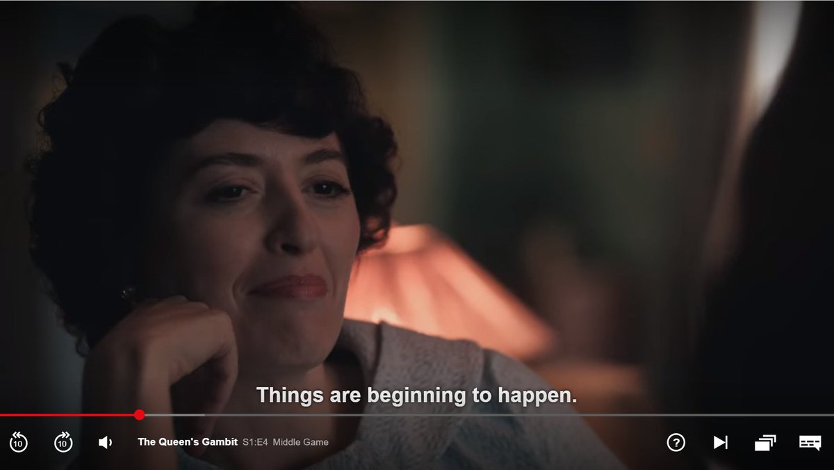 Things are beginning to happen? She has a fucking US Open title and things are JUST NOW beginning to happen?