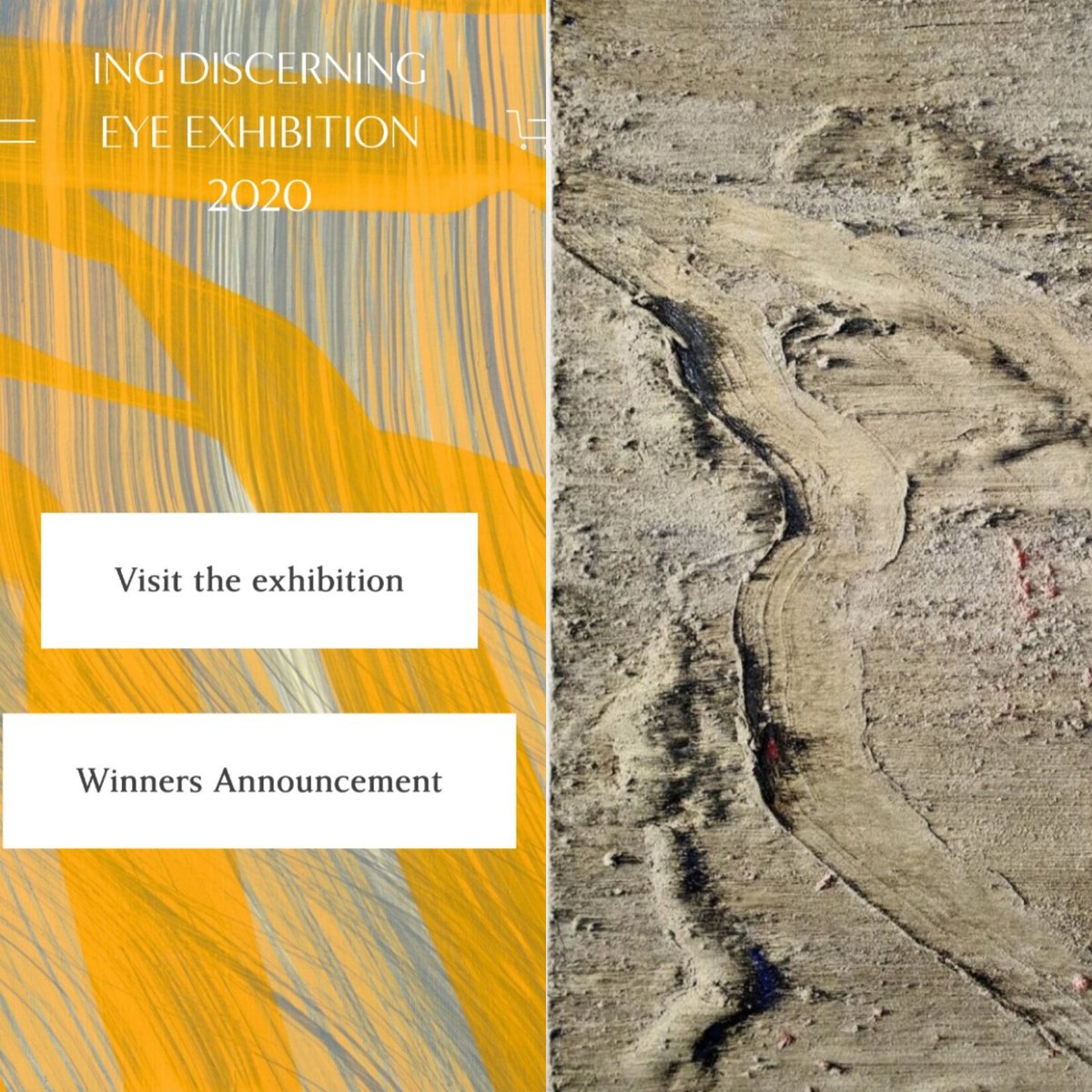 The ING Discerning Eye Exhibition 2020 is now open to view online ingdeexhibition.org.. I am thrilled that my work has been included by David Remfry RA #INGDiscerningEye #INGDiscEye