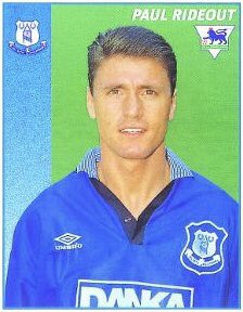 #151 Oldham Athletic 2-1 EFC - Aug 5, 1995. Joe Royle took EFC back to the club he’d previously managed to provide the opposition in a testimonial match for Oldham’s Andy Barlow. Graeme Sharp, now Oldham player-boss, led them to a 2-1 win over EFC. Rideout scored EFCs only goal.