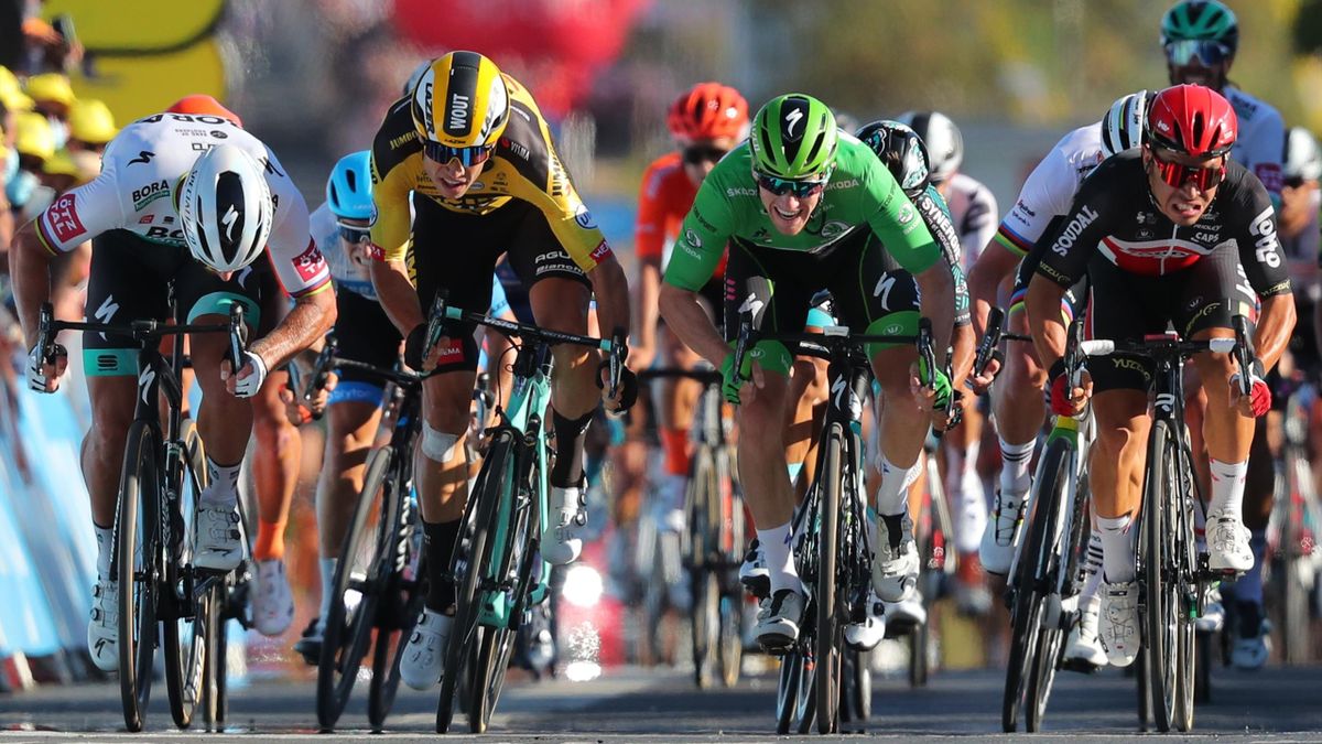 La stat: seulement 5 sprints massifs disputés, pour 2 victoires, deux 3e place et une sixième placeIl n'a disputé que 5 sprints mais dès qu'il s'est mis en tête de les disputer il est allé titiller ou battre les meilleurs, à l'image de son sprint à Poitiers sur le tour