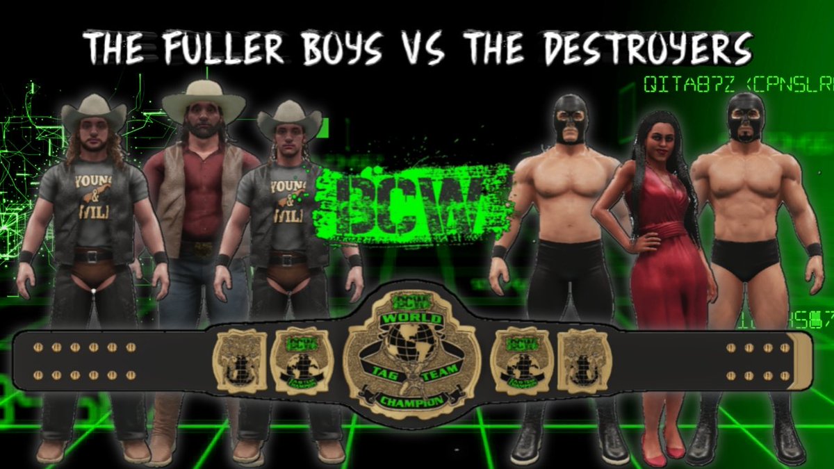 BCWwrestling20's tweet photo. JUST ANNOUNCED!!!! TOMORROW NIGHT WE CROWN NEW TAG TEAM CHAMPIONS https://t.co/PdhTz1UEQL