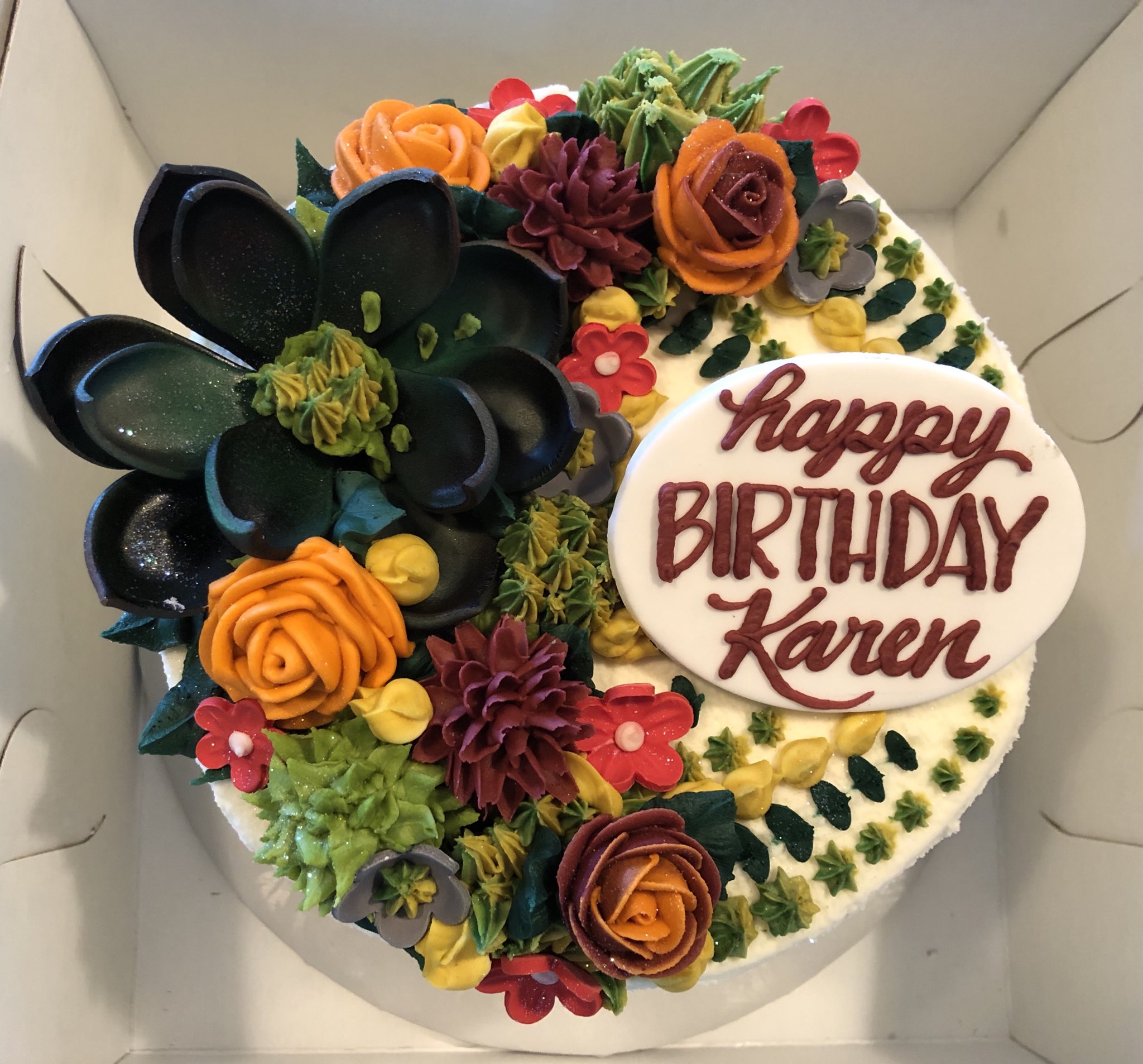 Details more than 124 happy birthday karen cake latest in.eteachers