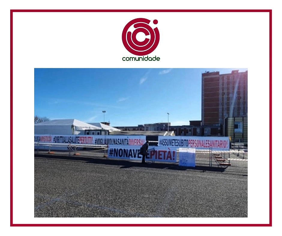 Ieri mattina #Comunidade ha partecipato alla manifestazione organizzata dall'Associazione Vivere a Colori, che ha avuto luogo nel parcheggio dell'ospedale San Francesco di Nùoro.

#attivismo
#difendiamolasalute
#OspedaleSanFrancesco
#Nùoro