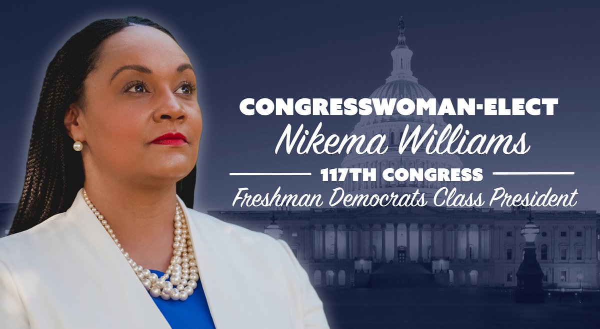 Today my colleagues in Congress elected me to serve as the President of the Freshman Class of the House Democratic Caucus.

This 117th Congress is a special one. I am ready to lead boldly to uplift the voices of #GA05 and honor the legacy of Congressman Lewis #OutLoudOnPurpose