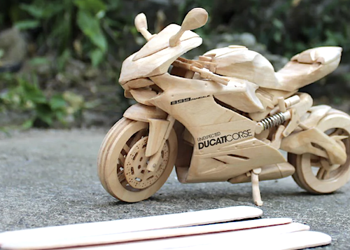 eTagsTweets's tweet photo. Check out this #Ducati899Panigale made out of #popsiclesticks. #motorcycle #ducatis #motorcycles #motorcycleart #motorcycleartwork #motorcycleartist #popsicle #popsiclestickcrafts #diy #ducati #ducatipanigale #ducatilife #ducatilove #ducatisupersport #motorbike #twowheels https://t.co/T0n5y3byMt