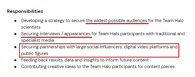 "During the  #COVID19 pandemic who doyou get reliable health advice from?" - " #Scientists & health professionals are the most trusted sources of adviceduring the pandemic." [p. 9]For this reason - we have the launch of "Team Halo" - in partnership with  #TikTok &  #Facebook.