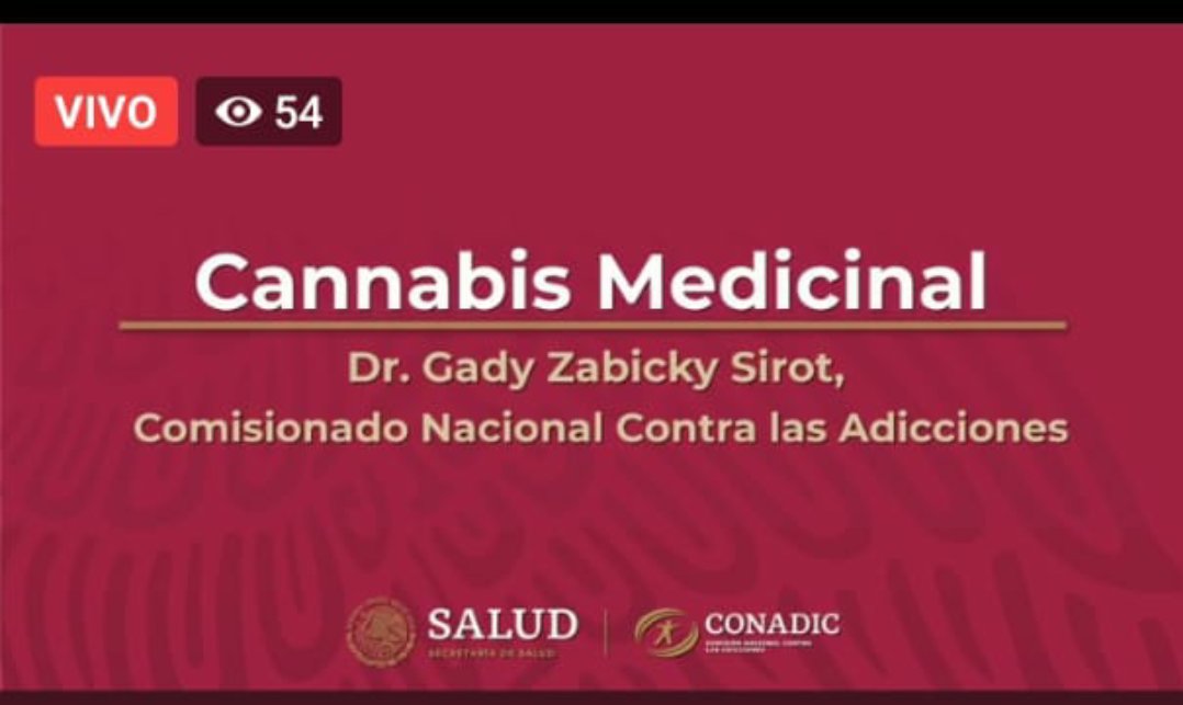 RositaCapa's tweet photo. VCO.- Cannabis Medicinal.
Dr. Gady Zabicky Sirot.
#CannabisMedicinal #Conadicteescucha
#CuidaTuSaludMental 
@CapasCoahuila @CONADICmx @ceca_coahuila @Jorgolvera @psiquijada @SSalud_mx @D_Videgaray @drabores @DraEvalinda @juntosxlapazmx @SusanaDistancia https://t.co/Wfa7cu9XKI