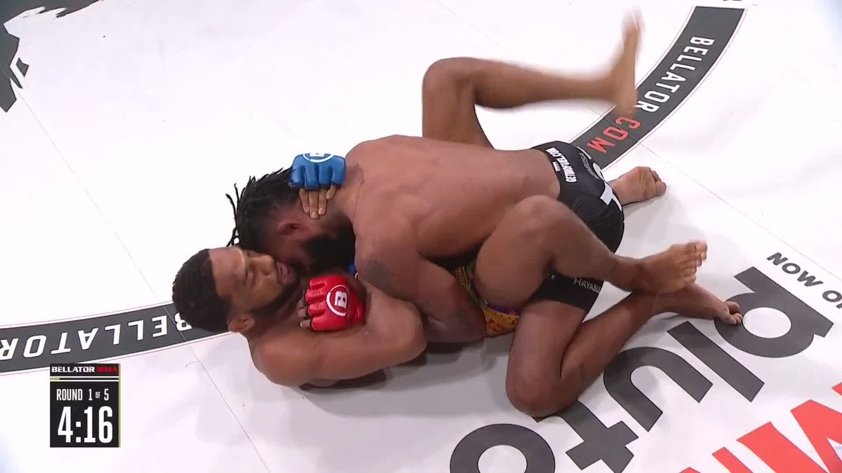 1️⃣7️⃣&0️⃣ @AJMcKee101 secures the win tonight at #Bellator253 in dominant fashion as he advances in the #FeatherweightWGP.
#MMA #Bellator https://t.co/ViIXJUKjkM
