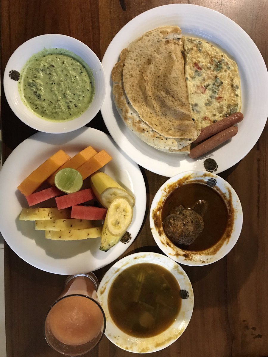 RusselArnold69's tweet photo. It’s Dosa 😀Thoughts folks 🤔🤔🤔Today’s Quarantine breaky #GUSR https://t.co/U9IyT8MiJj
