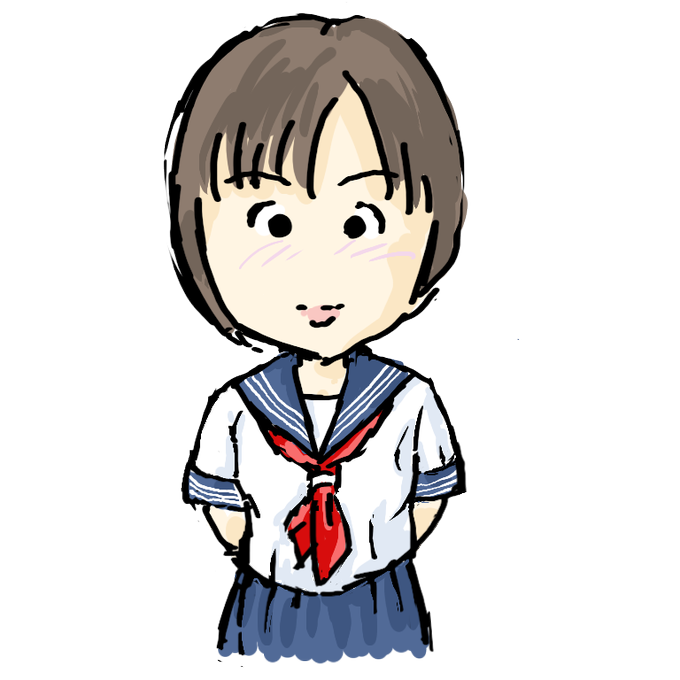 制服姿のtwitterイラスト検索結果 古い順