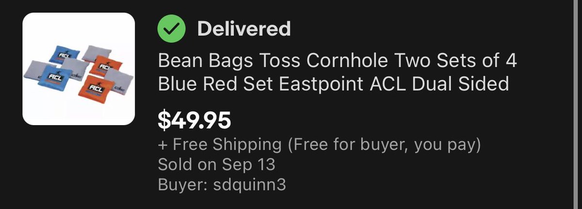 A pair of the bean bags resell for $50 on eBay This is one of my sold listings from September But the items are still selling in November if you check eBay “Sold Items”