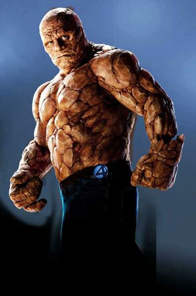 the Thing has been adapted to live action several times, The FF movies have a storied history and well aren't the best with the third one being rather INFAMOUS for how he got his catch phrase from his abusive brother. The other two are great.