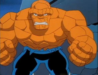 The thing has appeared a lot in animation and I have no bad word to say for the most part, honestly it's easier to LIST MARVEL CARTOONS HE HAS NOT BEEN IN, but well focus...on the infamous one.