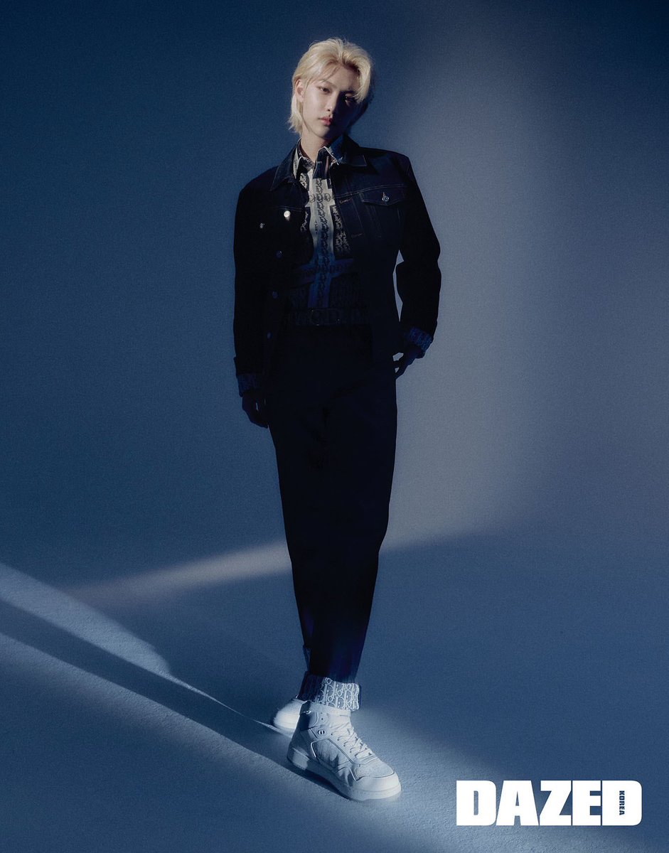 ヒョンジンとフィリックス掲載の韓国の雑誌DAZED12月号の写真一部公開