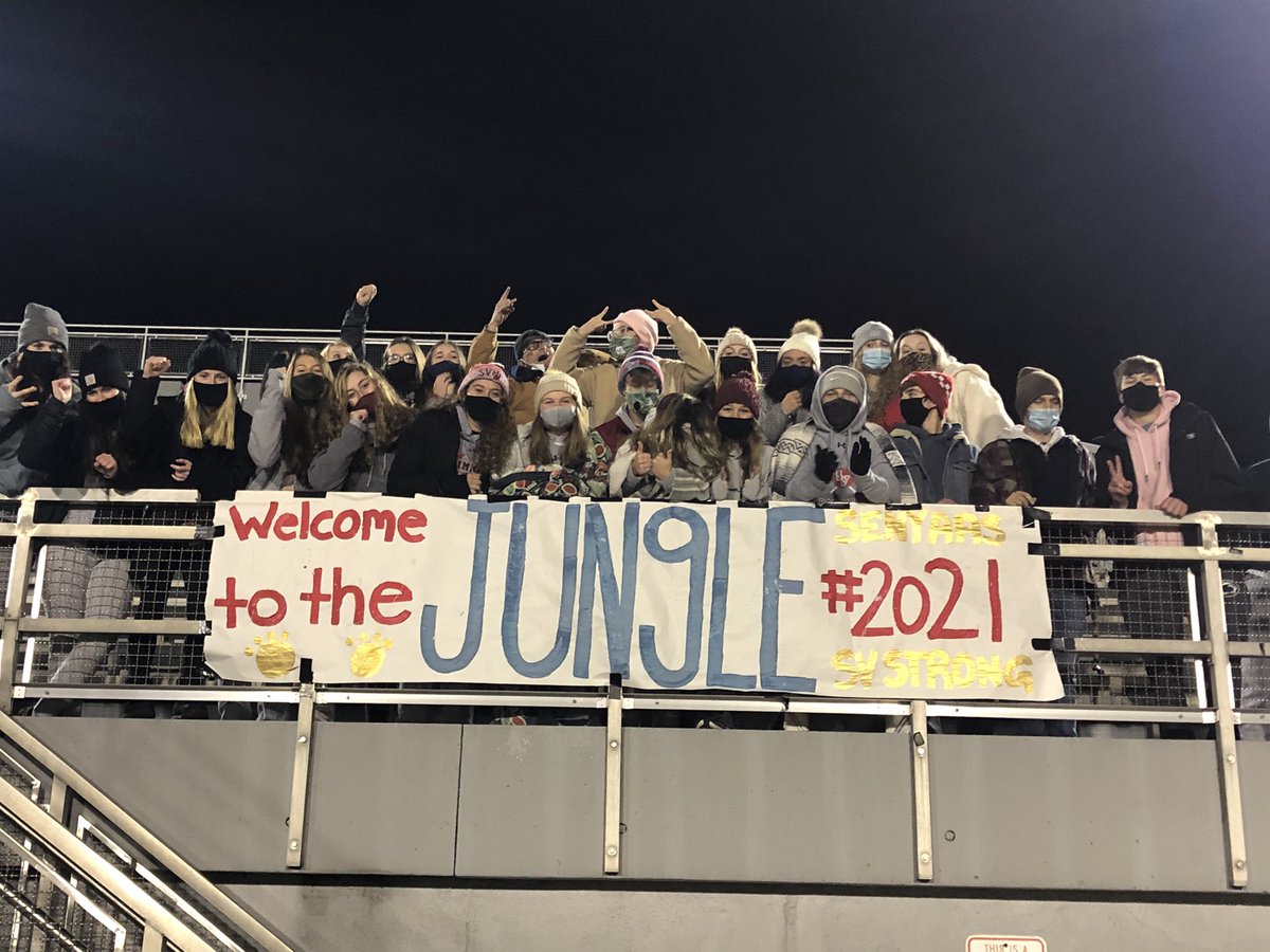 🎉🎉@SVPantherPride The JUNGLE was 🔥tonight ❤️🖤 Celebrating SENIORS Class of 2021 ‼️