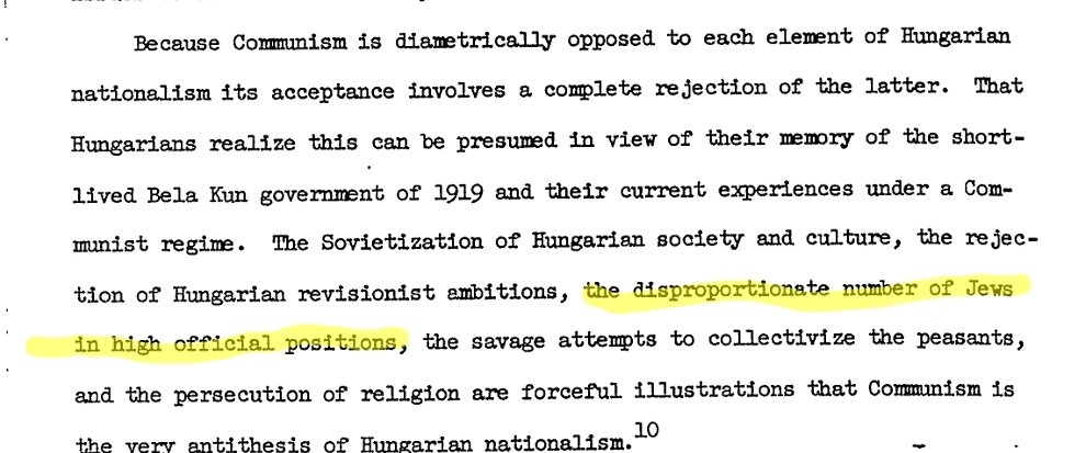 Yes. It was literally an anti-semitic counter-revolution.  I did not realize the top four communist leaders in Hungary were Jewish.