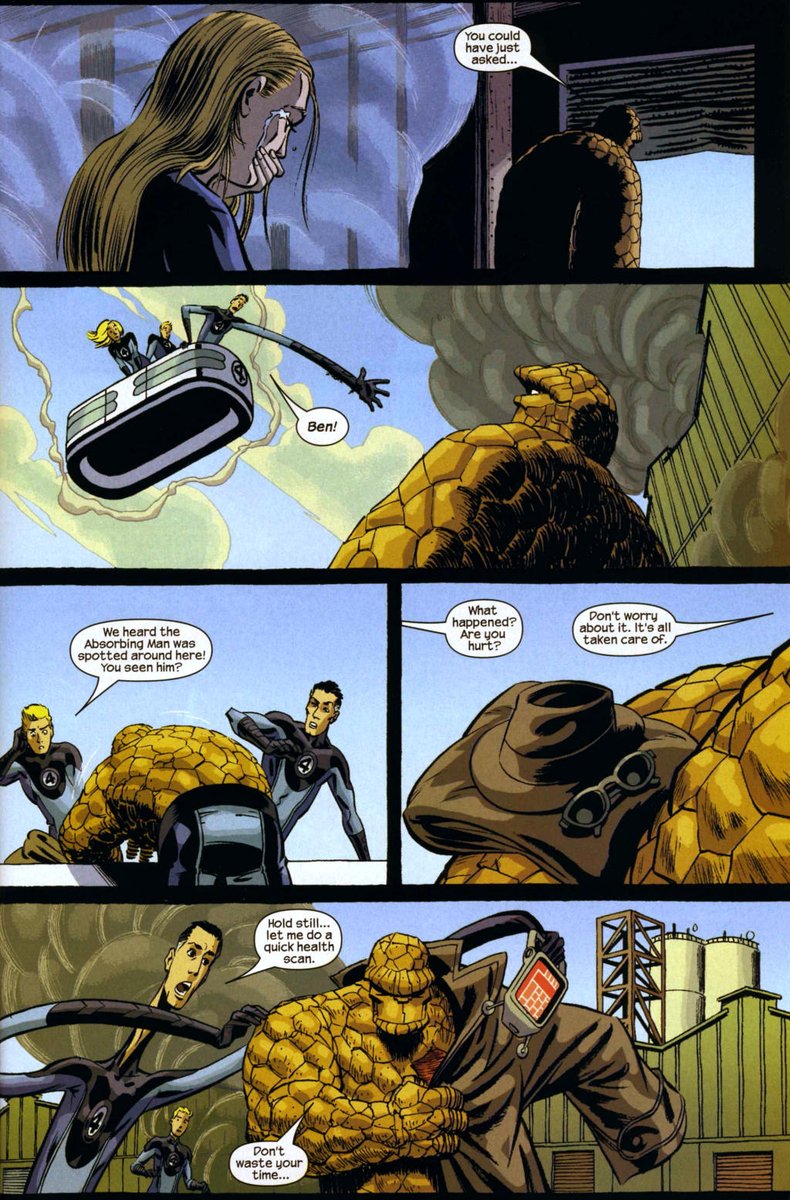 but this is Ben Grimm, and sometimes thing don't work out for him like that. and sometimes what can you say?