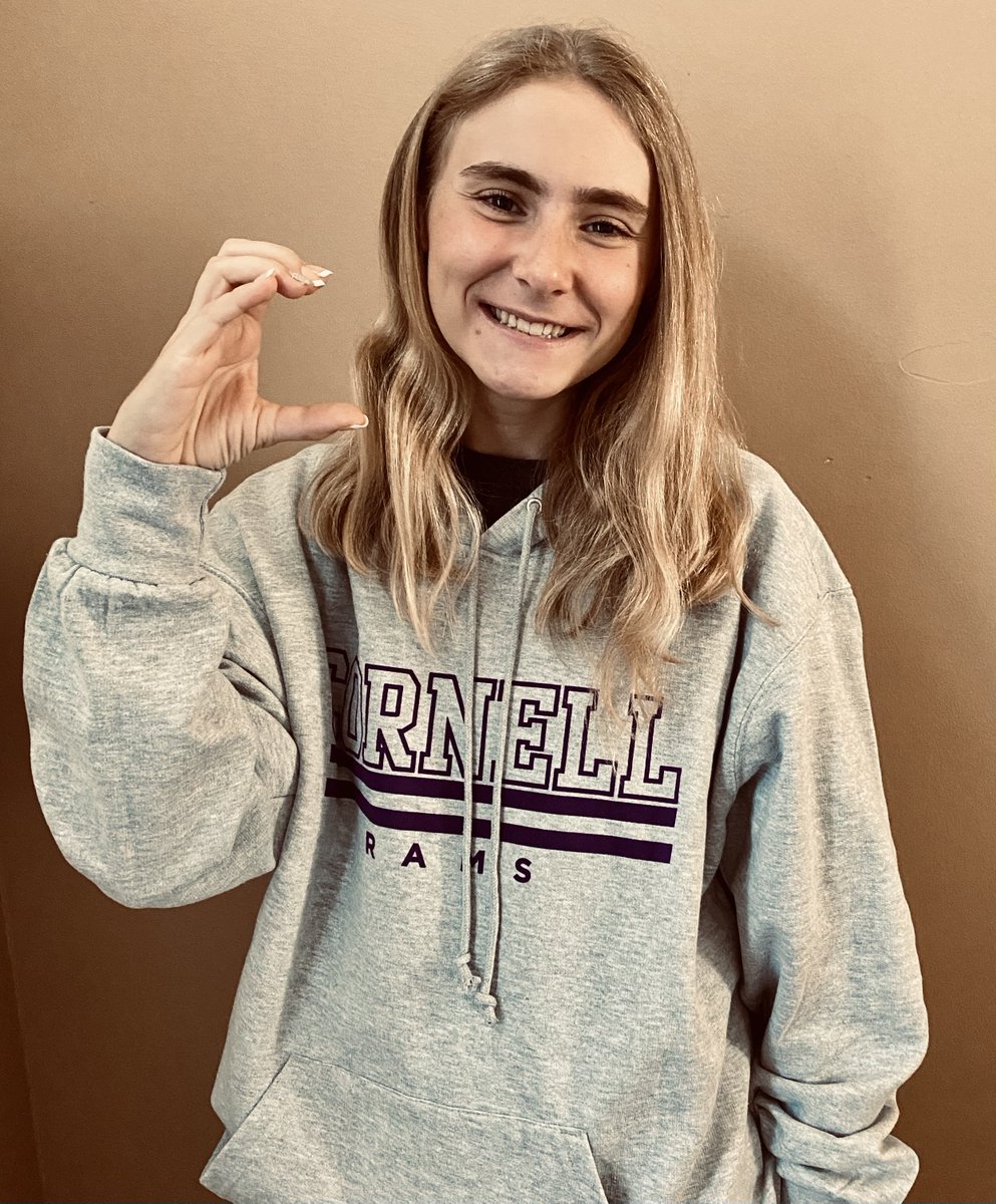 2022_nelson's tweet photo. I am blessed and ecstatic to announce I have verbally committed to further my academic and softball career at Cornell College! I am beyond thankful to my family, my coaches and teammates for all the support throughout this journey. 💜@CornellRamsSB @CornellCollege https://t.co/9tXqjYdCJW