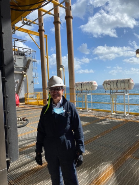 Thank you @BSEEGOV for the opportunity to tour the Coelacanth Platform, producer of oil and natural gas and meet the people who keep America energy secure. The platform is the 3rd-tallest structure of its kind in the Gulf at 1,312 feet. The tour was a “high-point” of my visit.