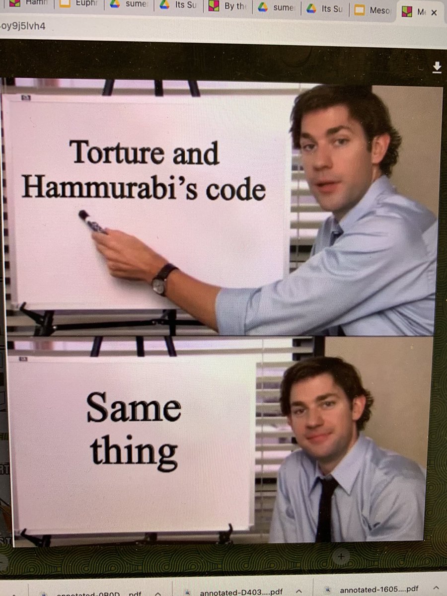 A little fun before the break.. ESOL S’s did a wonderful job improving vocabulary and pronunciation during readers theater! Amanda Fursetzer’s S’s had some fun with Mesopotamian memes! Thanks for sharing this fun learning! <a href="/NBMIDDLE/">NBPS MIDDLE SCHOOL</a> <a href="/Fursetzera/">Amanda Fursetzer</a> <a href="/BlockDory/">Dory Block</a>