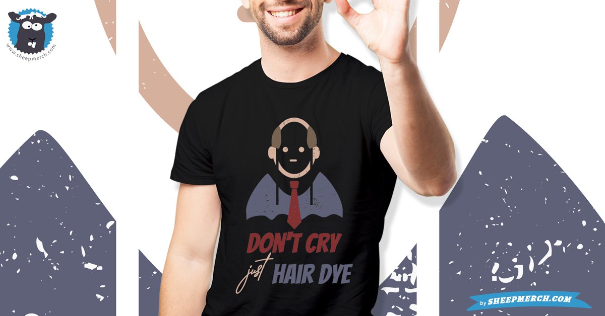 sheepmerch's tweet photo. SUPER SWEATY Dye Hair Don't Care

More info:
https://t.co/UvusEqS3nh

#RudyGiuliani #RudyIsMelting #Rudy https://t.co/wGfdrtYpQZ