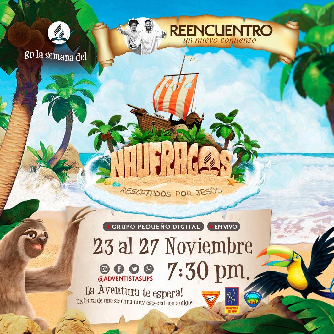 Ha llegado el momento de Un Nuevo Comienzo se parte de #Reencuentro del 21 al 28 de Nov. participa, comparte e invita.