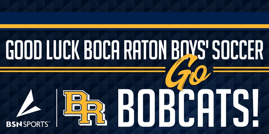 ⚽️Good Luck to defending State Champs Boca Raton HS Boys Soccer Team this season!🥅 <a href="/AthleticBobcat/">Boca_High_Athletics</a> <a href="/BocaRatonSoccer/">Boca Raton Soccer</a> <a href="/BSNSPORTS/">BSN SPORTS</a> <a href="/BsnsportsS/">bsnsports_sfla</a> #heartofthegame