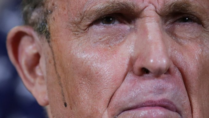 Democracy dyes in darkness.