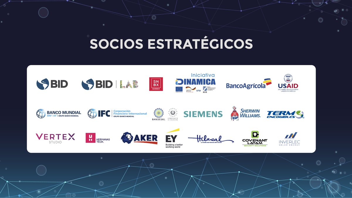 asielsalvador's tweet photo. #InnovationWeek es punto de encuentro de expertos nacionales e internacionales, empresas de tecnología y emprendedores. Cuenta con apoyo de empresas y organizaciones líderes en innovación.
Gracias a nuestros socios y aliados estratégicos por ser parte de #ASIInnovationWeek2020 https://t.co/eTO9402ly7