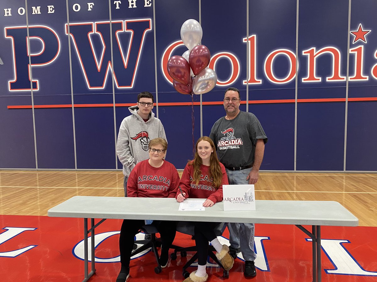 MAMagic2027's tweet photo. Congratulations to our shooter Ally Zolty who is officially heading to Arcadia to continue her academic and athletic career! The PW guard had 6 3s in a half for us this AAU season. #MagicProud https://t.co/bqNW4GSfC8