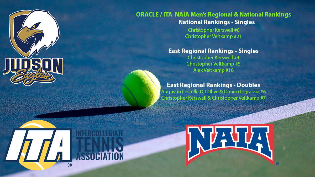 Judson's Men's Tennis Team Ranked by ITA in Numerous Categories
 - judsoneagles.com/article/mens-t…