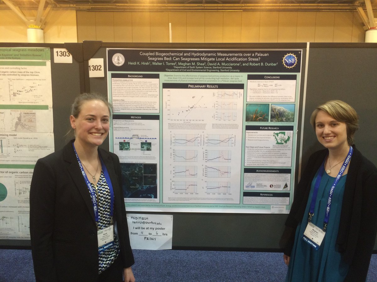 Meghan_M_Shea's tweet image. Heidi has REMAINED one of my most important mentors and friends. She encouraged me to go to my first scientific conference (@AGU_OS #OSM2016) as an undergrad so we could present work from Palau, and last year, she was the one who nudged me to submit to #OSM2020
