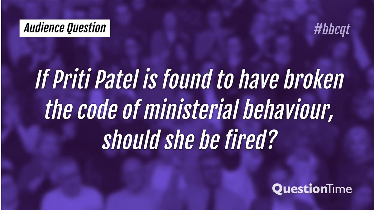 BBC Question Time tweet media
