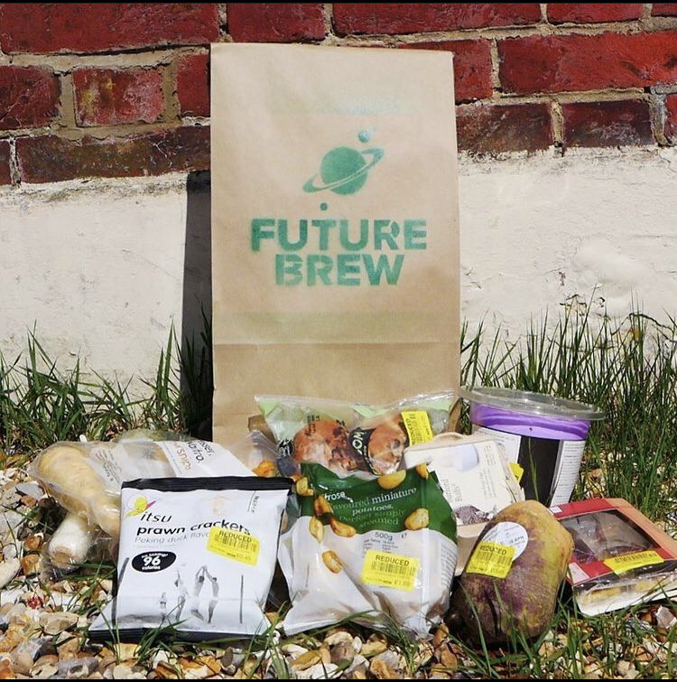 Immediatebeer's tweet photo. As part of our social and environmental work we’ve created a logistical system in Southampton to distribute surplus supermarket food directly to people who need it 🍞🥬 
With over 9000 meals worth of food provided so far 🍻
@SocialEnt_UK @FareShareUK https://t.co/DltLJTFCH5