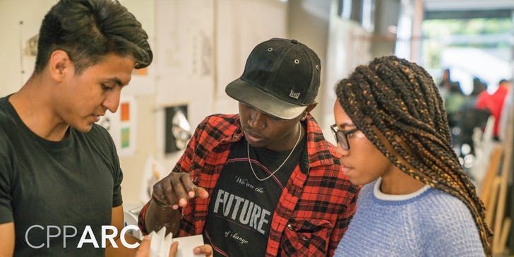 archinect's tweet photo. Don't miss Archinect's conversation with @cppenv's program chair, 1st-year studio coordinator, and students as we unpack their Undergraduate Architecture program #undergraduate #academia #LosAngeles #pomona #cppenv #archinectpartnerschool 

https://t.co/kPMV6s80Mm https://t.co/0EXIoxg3KX