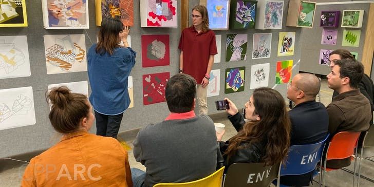 archinect's tweet photo. Don't miss Archinect's conversation with @cppenv's program chair, 1st-year studio coordinator, and students as we unpack their Undergraduate Architecture program #undergraduate #academia #LosAngeles #pomona #cppenv #archinectpartnerschool 

https://t.co/kPMV6s80Mm https://t.co/0EXIoxg3KX