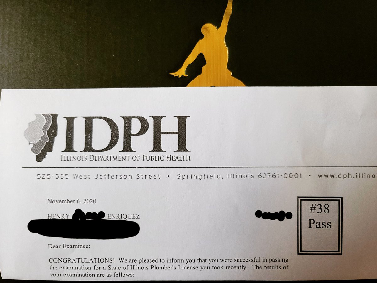 5umone's tweet photo. Yeah yuh kind of got an early birthday gift!! Finally got my letter from taking the journeyman test for plumbing and I passed!!! #local130 #journeyman #plumbing https://t.co/vWSDoXCfwH