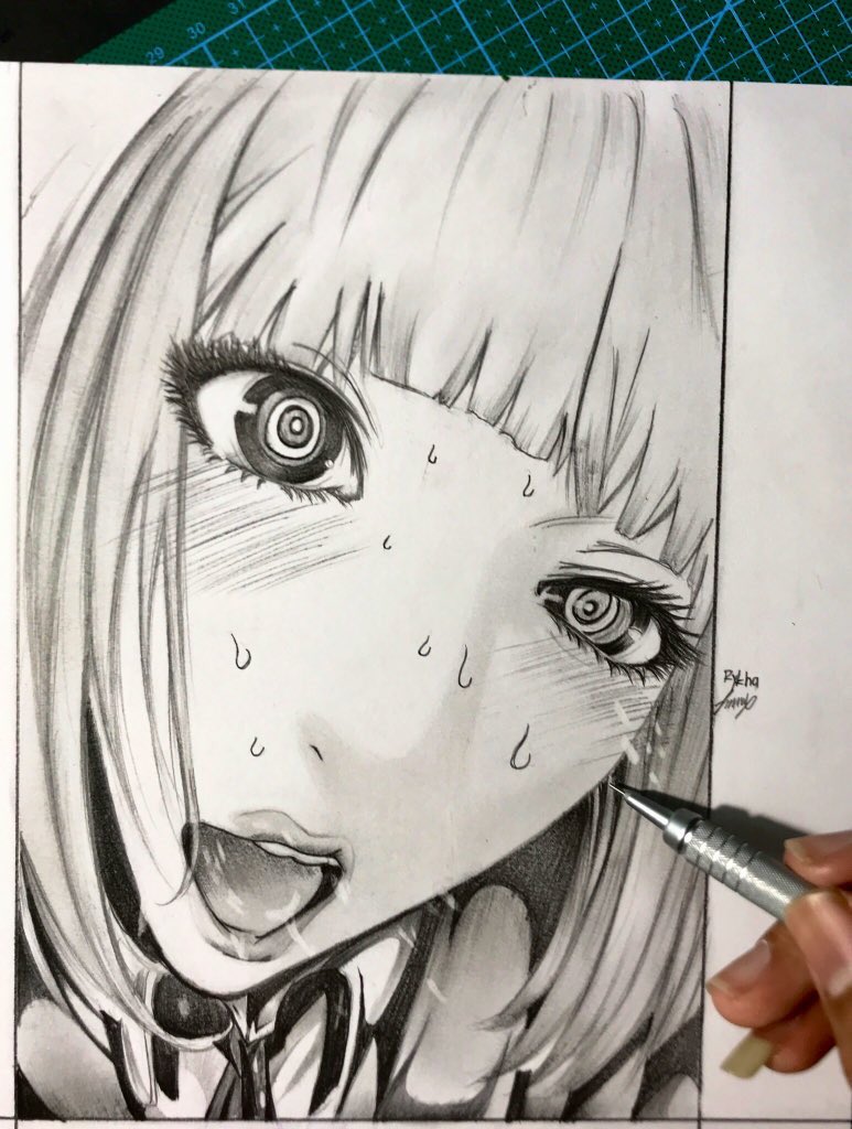 rykha.sketch on X: #art #drawing #anime #sketch #animegirls #artist  #animegirl #animeart #eyes #drawings #eyeshadow #draw #sketching  #sketchbook #shading #animedrawing #traditionalart #pencil #pencildrawing # manga #otaku #mangaart #featallartists