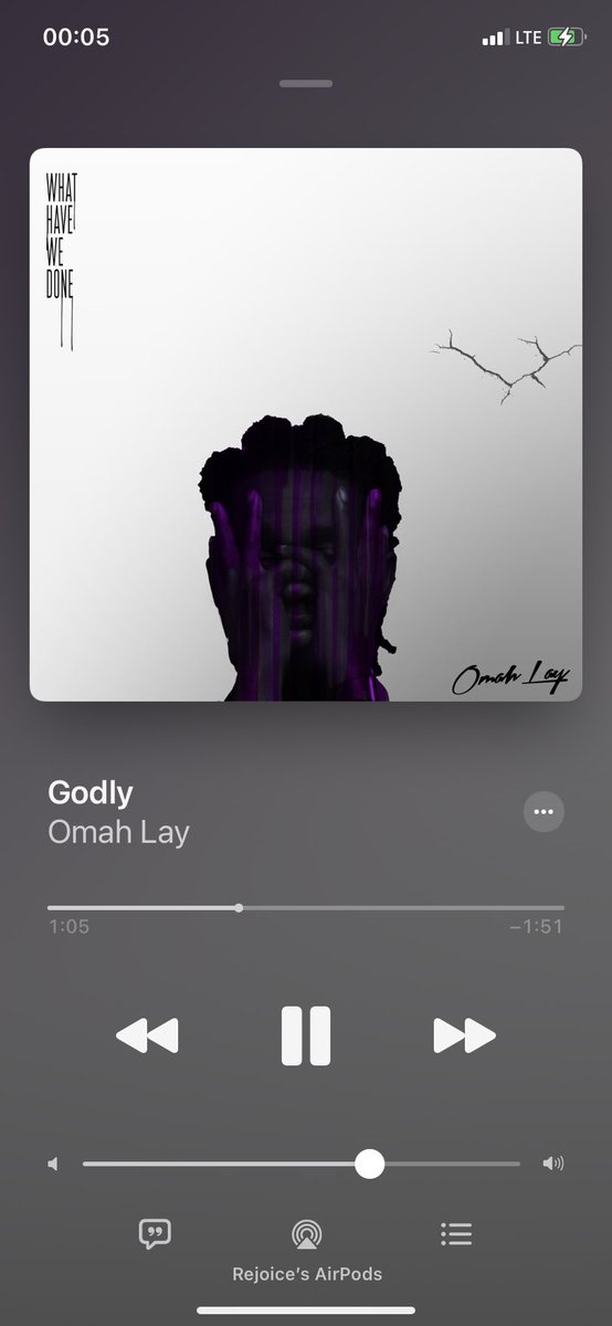 ree_jjoyce's tweet photo. @Omah_Lay thank you! 😭💜💜

#WhatHaveWedone Omah Lay 🐐 https://t.co/Sxg8SC916F