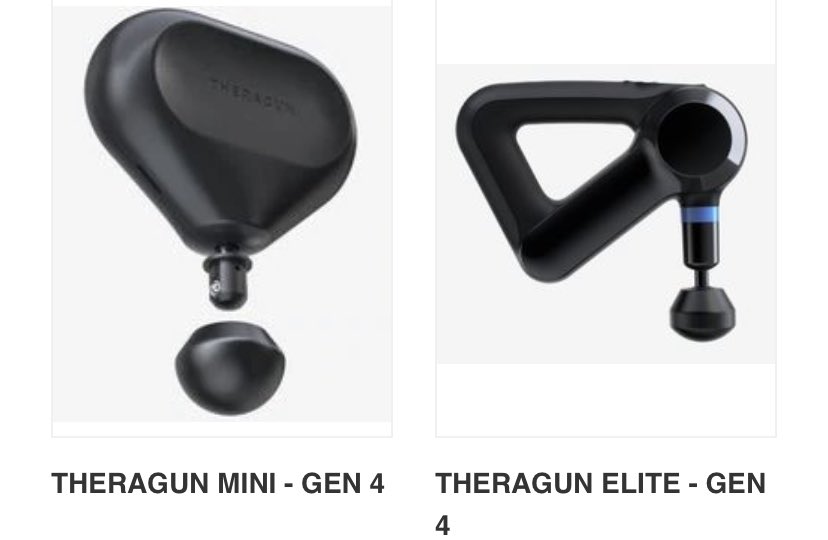 DPParkridge's tweet photo. Theragun sale starts tomorrow! 
Great deals on the deep muscle treatment pros trust. Enjoy enhanced muscle recovery, released stress and tension, and soothe discomfort with Theragun. https://t.co/D79c90qzyw