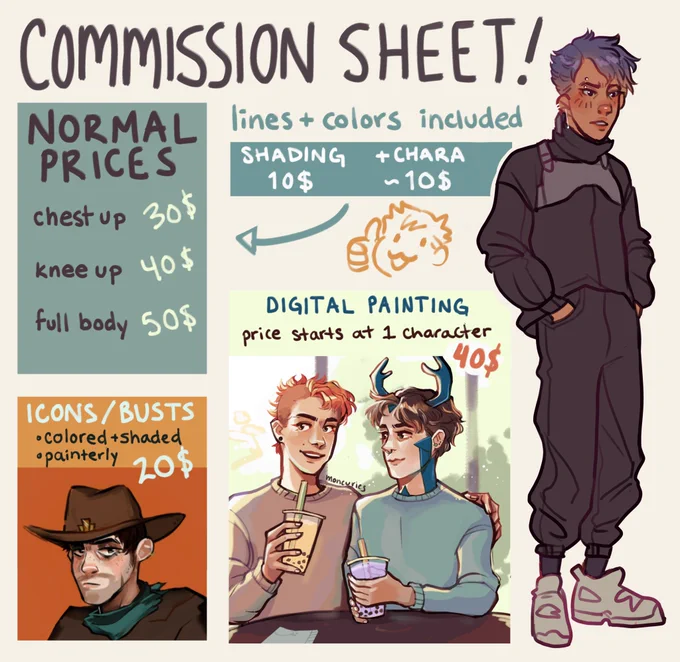 ⚔️please consider supporting me!
⚔️commissions help pay for school and housing for me :))

DM me for details/TOS/questions !!
SHARES + RTS appreciated 
