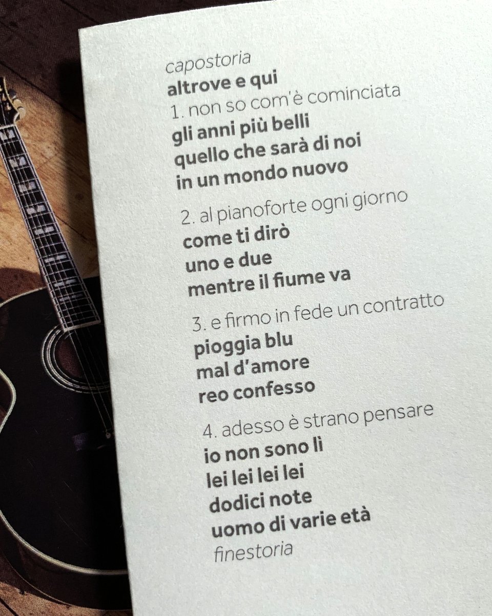 ClaudioBaglioni's tweet photo. IN QUESTA STORIA CHE È LA MIA il nuovo attesissimo album di Claudio Baglioni in uscita il 4 dicembre: la tracklist!

Disponibile in pre-order e pre-save sulle piattaforme digitali: https://t.co/wJ1c9YWLIt 
#inquestastoriacheèlamia
#4dicembre2020

@SonyMusicItaly 

Ph: @aledobici https://t.co/KJU0R6LW17
