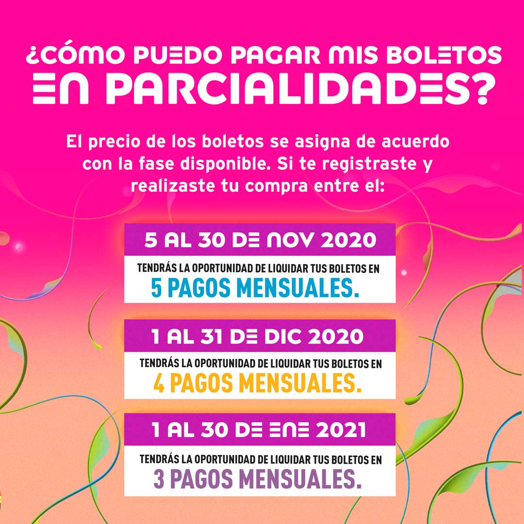 EDC_MEXICO's tweet photo. ¡Por primera vez en la historia de #EDCMéxico podrás pagar tus boletos en pagos diferidos!  🎉Encuentra más información de cómo apartar tu 🎫  en fase Early Bird antes del 30 de Noviembre aquí : https://t.co/38voGRo7Bj 👀🌼 https://t.co/Ju7JnjGGMZ