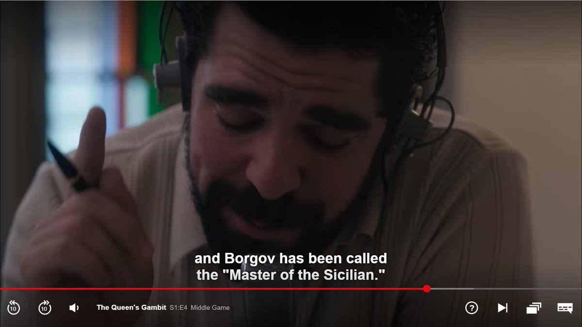 You didn't want to play him in the Sicilian, so you played 1. ...c5, which uh... is the Sicilian?...what?