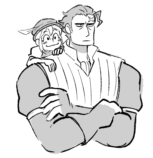THESE R OLD because i forgot i drew them but. replaying octopath yknow how it is 